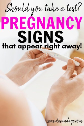 70 Early Signs Of Pregnancy (The Weird And Unusual!)