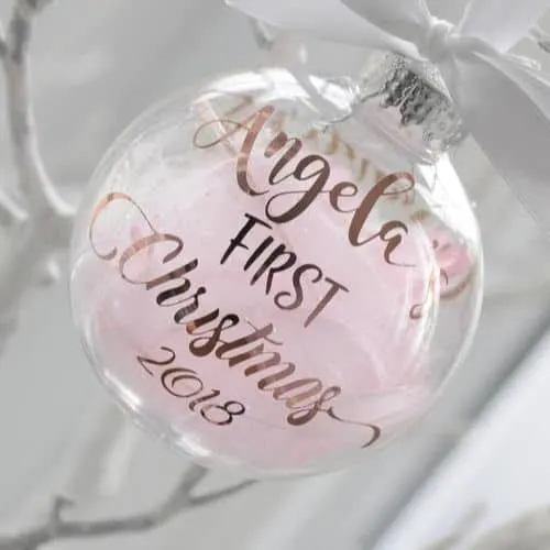 Baby's first Christmas Ornament