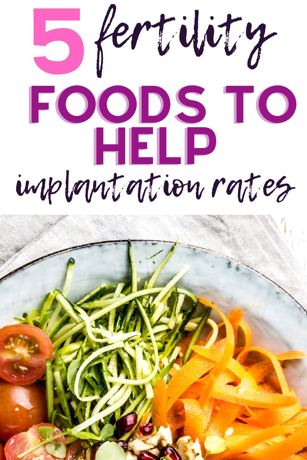 Top 5 Fertility Foods To Help Implantation