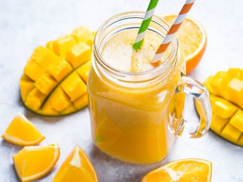 mango lactation smoothie