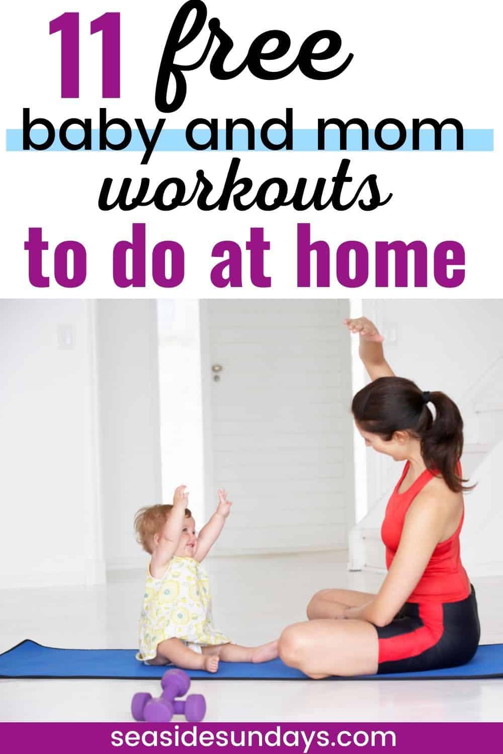 11 Free Baby And Me Workouts On YouTube