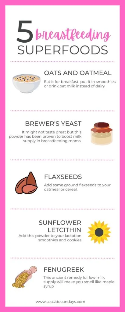 the best foods for breastfeeding moms