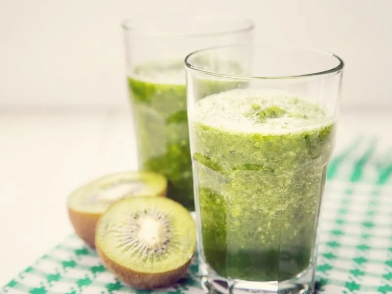 green lactation smoothie