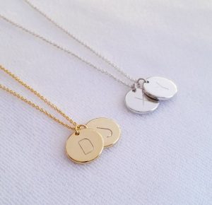initial necklace for Mother's Day Jewellery