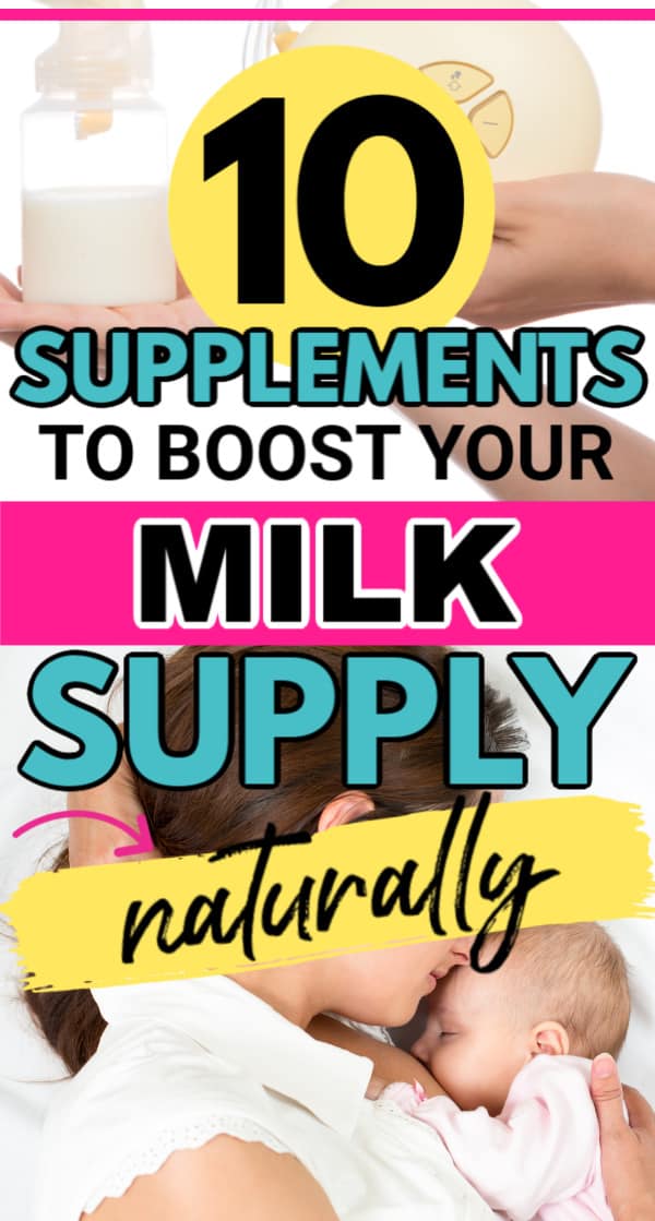 10 Supplements To Increase Milk Supply