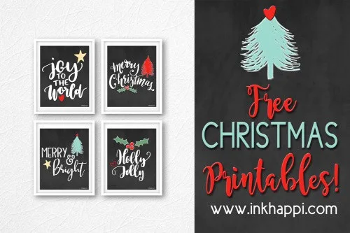 Merry Christmas Sign Printable