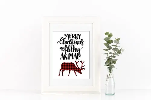 Merry Christmas Sign Printable