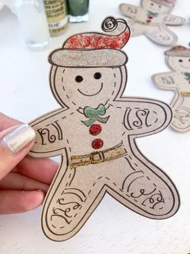 Gingerbread art for kids 