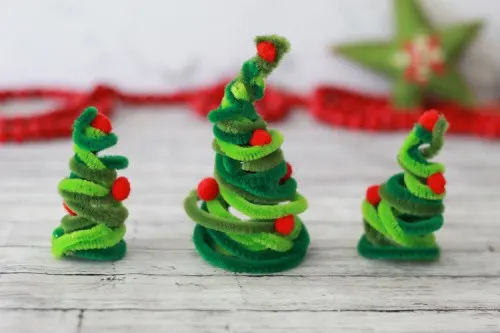 pipecleaner trees