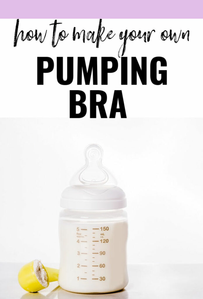 How to make your own pumping bra