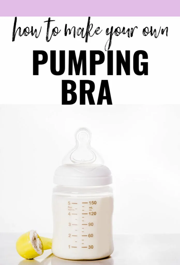 How to make your own pumping bra