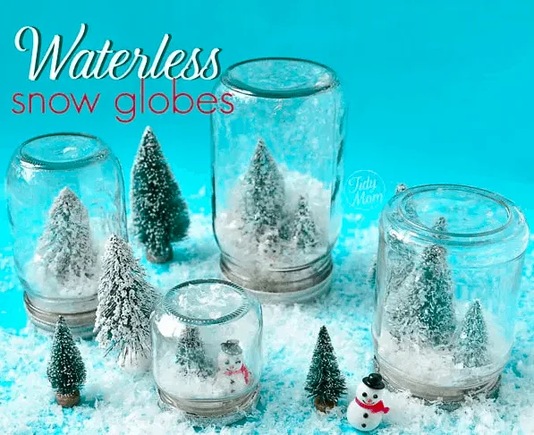 waterless snow globe