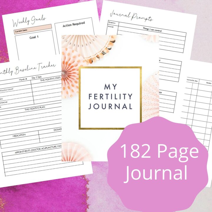 printable IVF journal