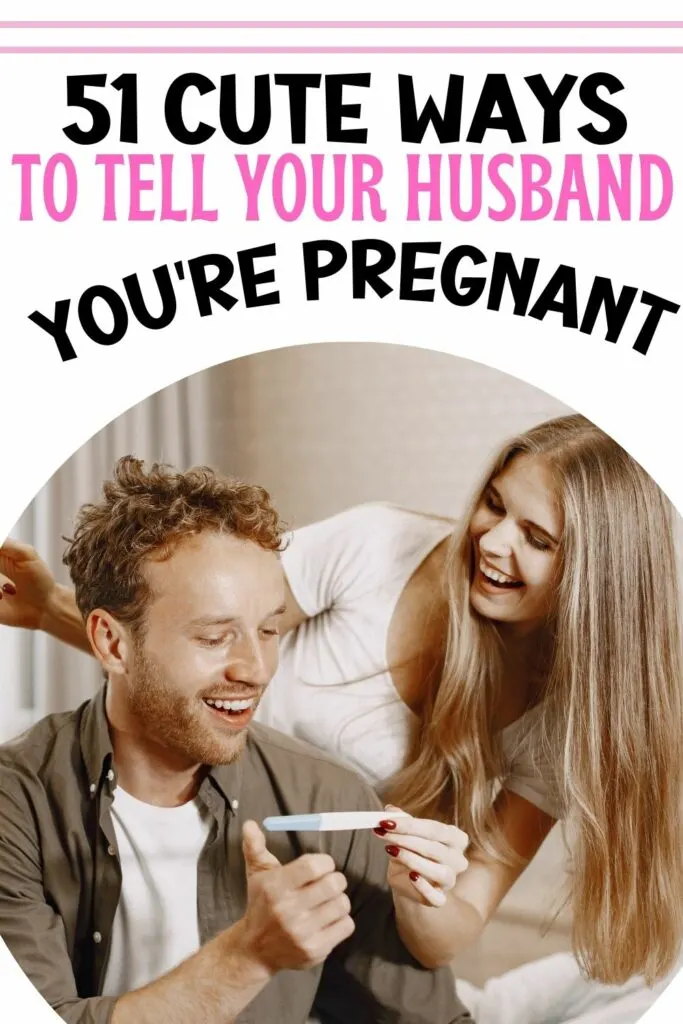 How to tell your husband you are pregnant