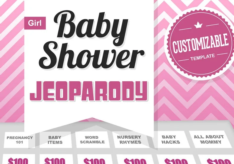 virtual baby shower games 