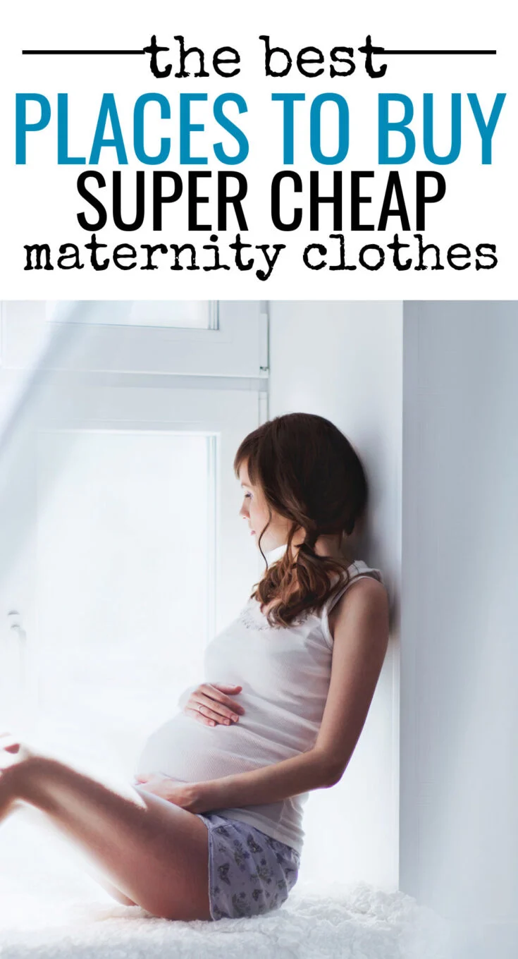 the best places to buy super cheap maternity clothes 