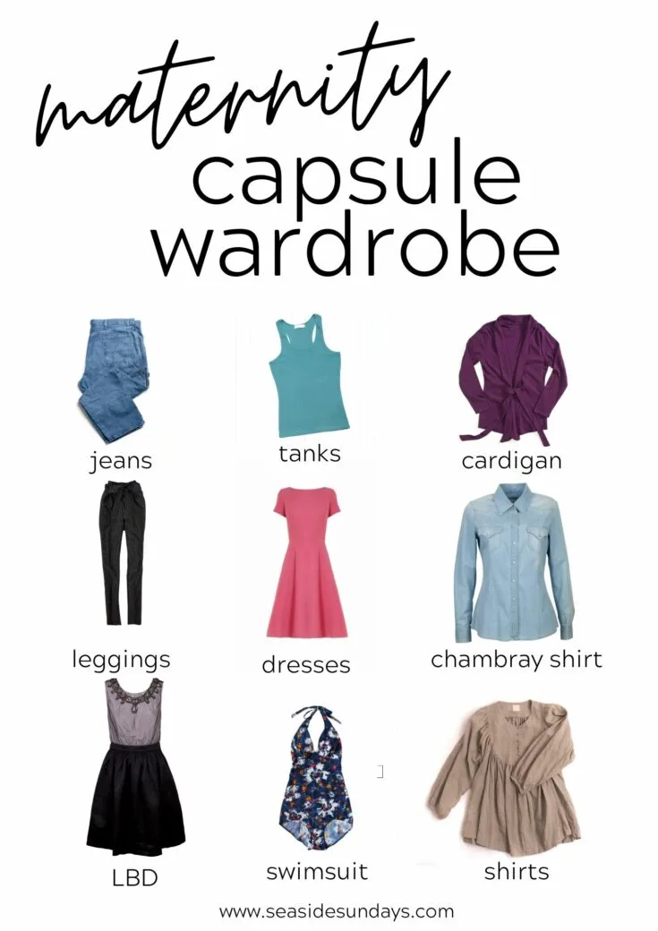 How To Build The Perfect Maternity Capsule Wardrobe (Free Checklist!)