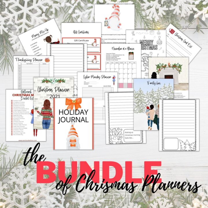 Christmas Planner Bundle