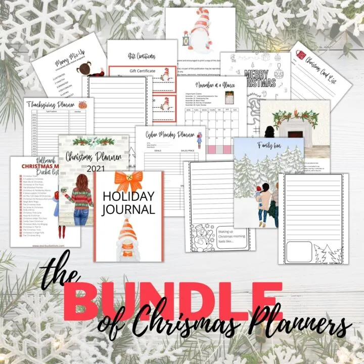 Christmas Planner Bundle