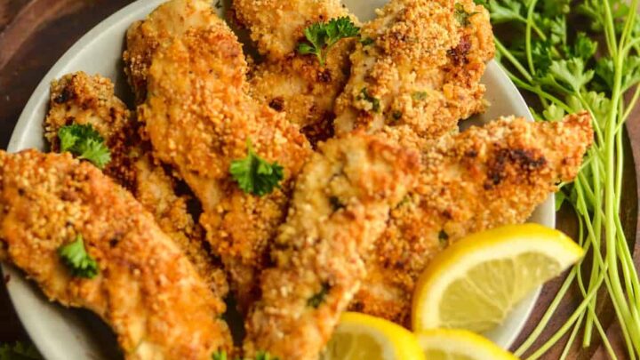 Image for Crispy Paleo Chicken Tenders Recipe 