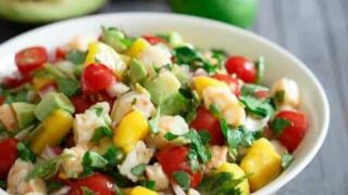 Image for Shrimp Avocado Mango Lime Salad