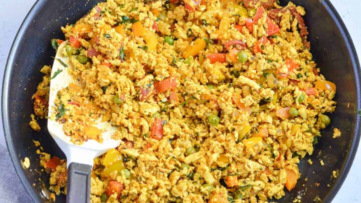 Image for Curry Tofu Scramble (Tofu Bhurji)