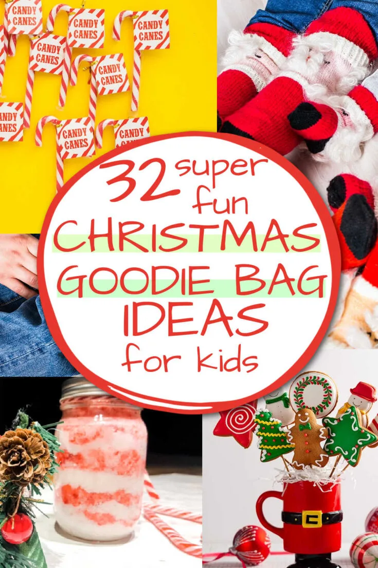 Christmas goodie bag store ideas for kindergarten