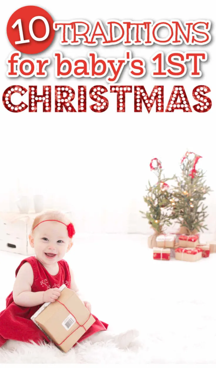 how to make baby's first Christmas special
