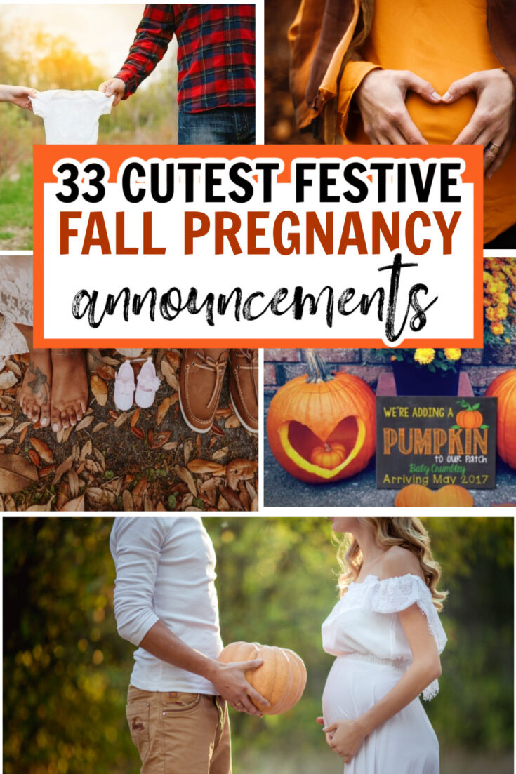 fall pregnancy announcements