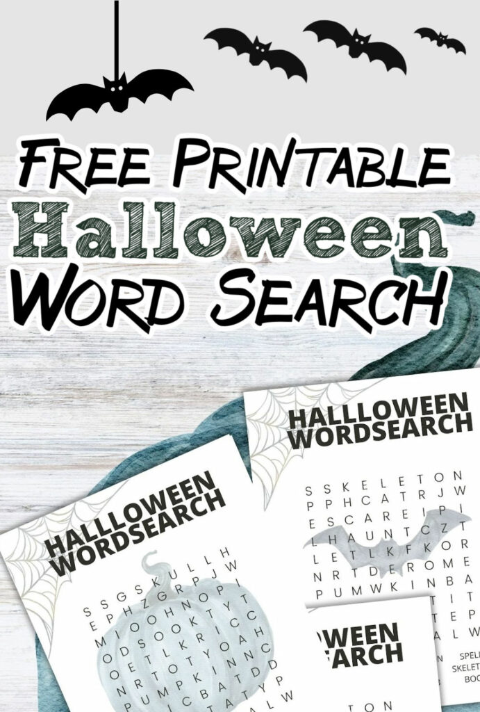 Halloween word search 