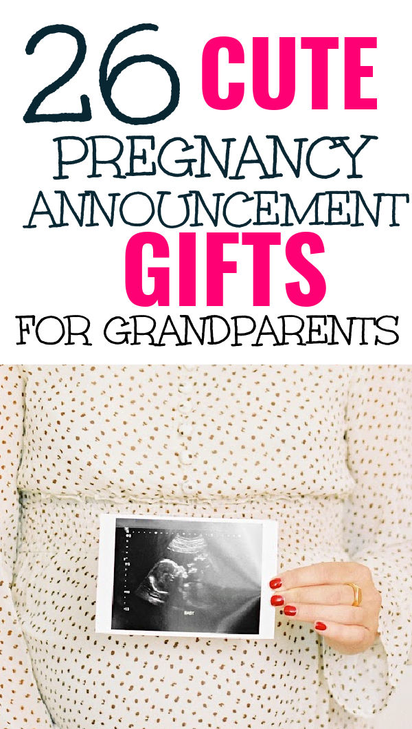 PREGNANCY ANNOUNCEMENT GIFTS FOR GRANDPARENTS
