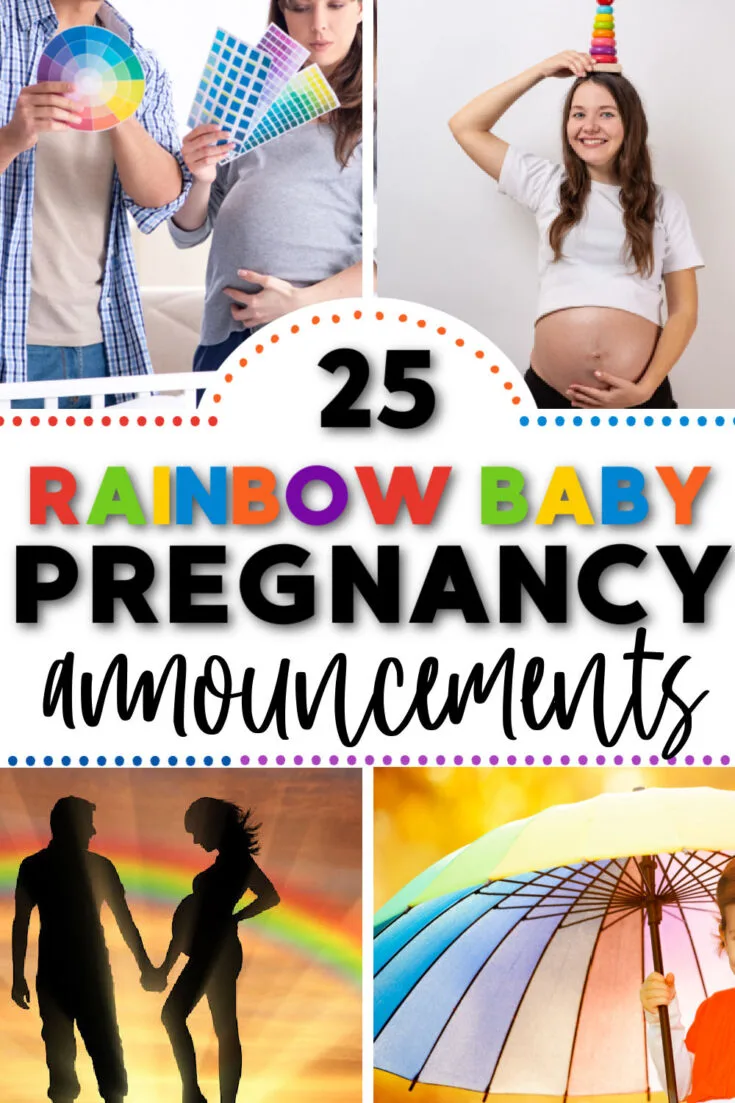rainbow baby pregnancy announcements