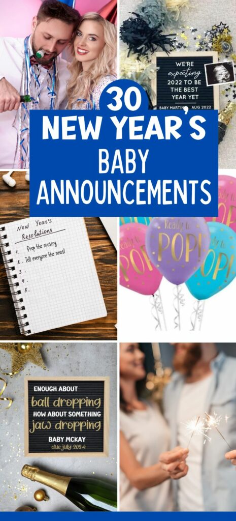New year's Baby announcement