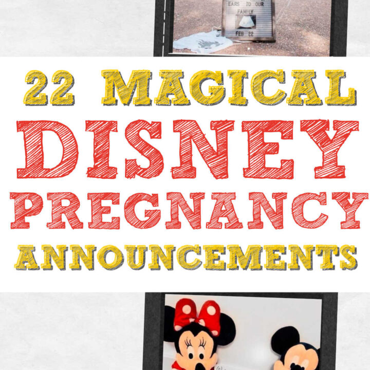 Disney baby announcements