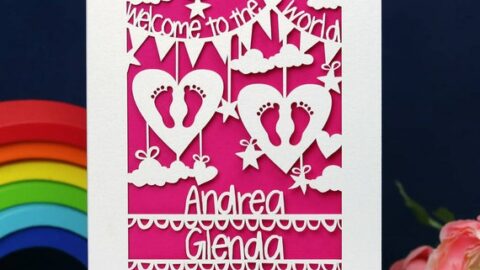 Image for  Papercut Twins Card 