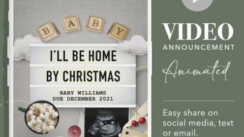 Image for Video Pregnancy Announcement