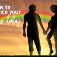 How to announce a rainbow pregnancy