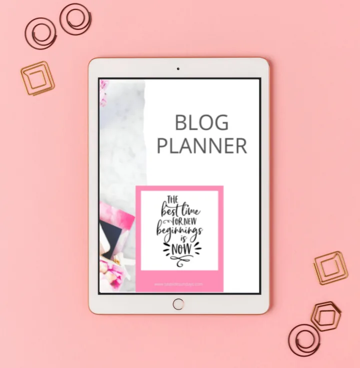blog planner