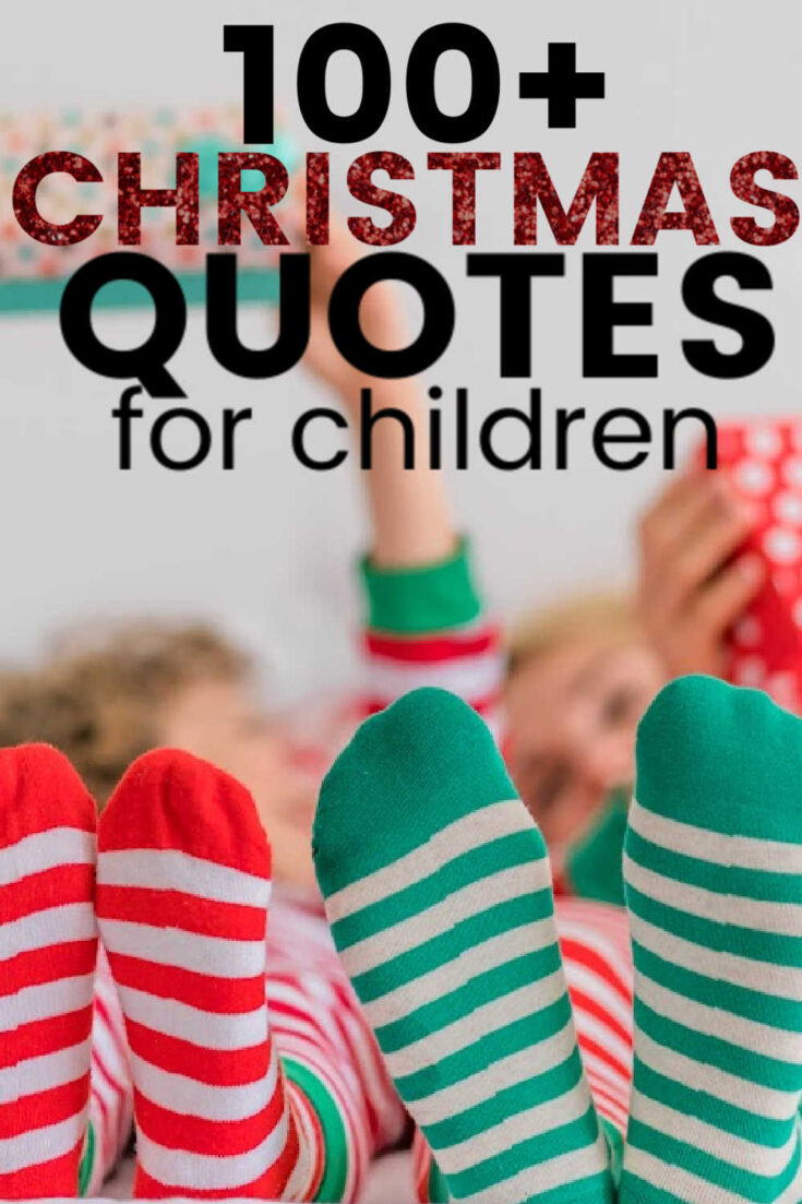 the best Christmas quotes for kids
