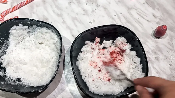 candy cane body scrub