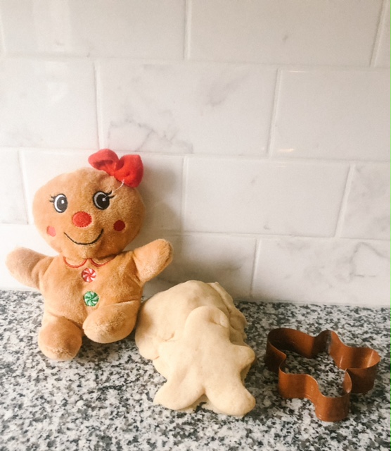 gingerbread playdough