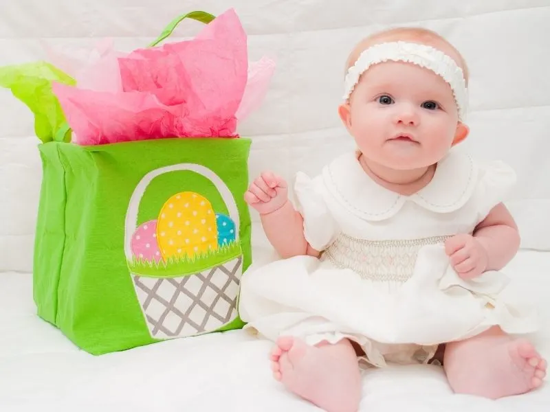 Easter baby photo ideas