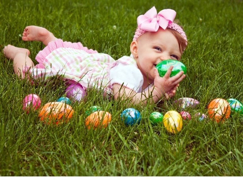 DIY Easter photo ideas for babies