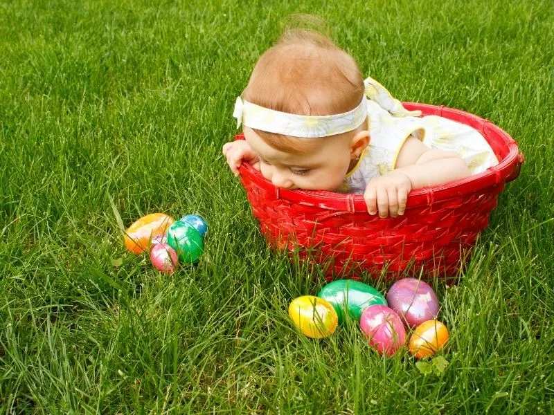 professional easter baby photos