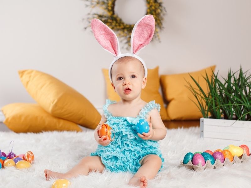 how to take great Easter photos of your kids