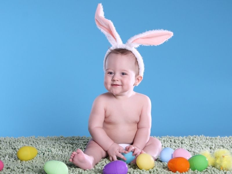 Easter baby pictures ideas