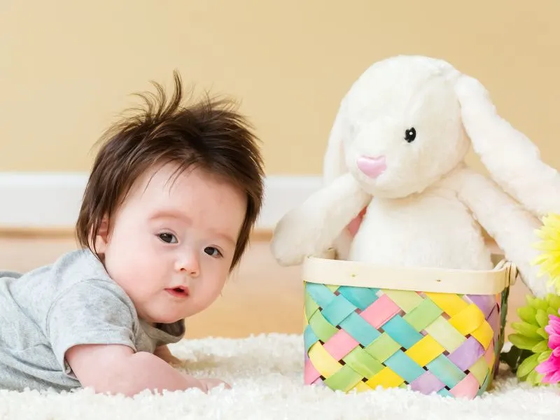 Easter baby photo ideas