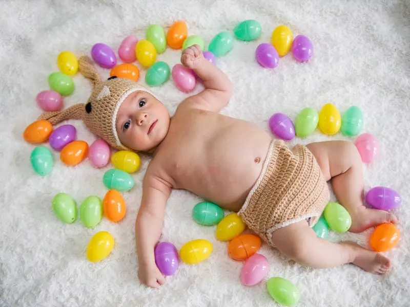 Easter baby photos