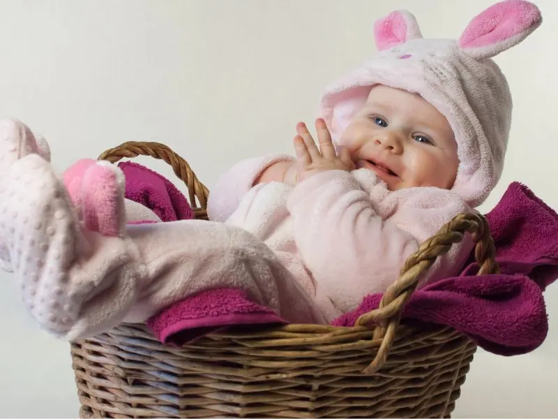 easter baby photo ideas