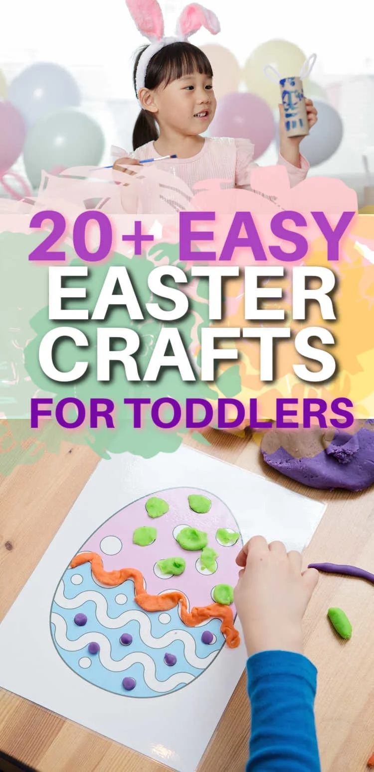 easy Easter crafts for toddlers to make